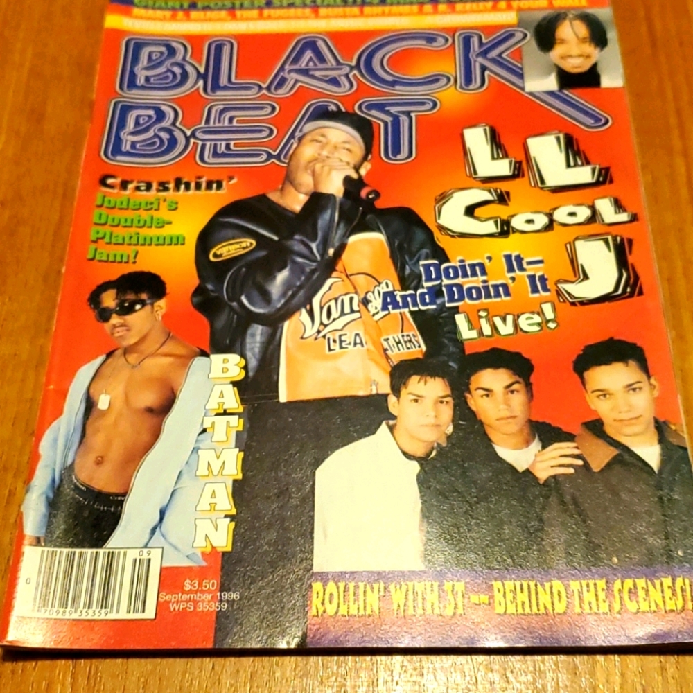 Vintage September 1996 Black Beat Magazine